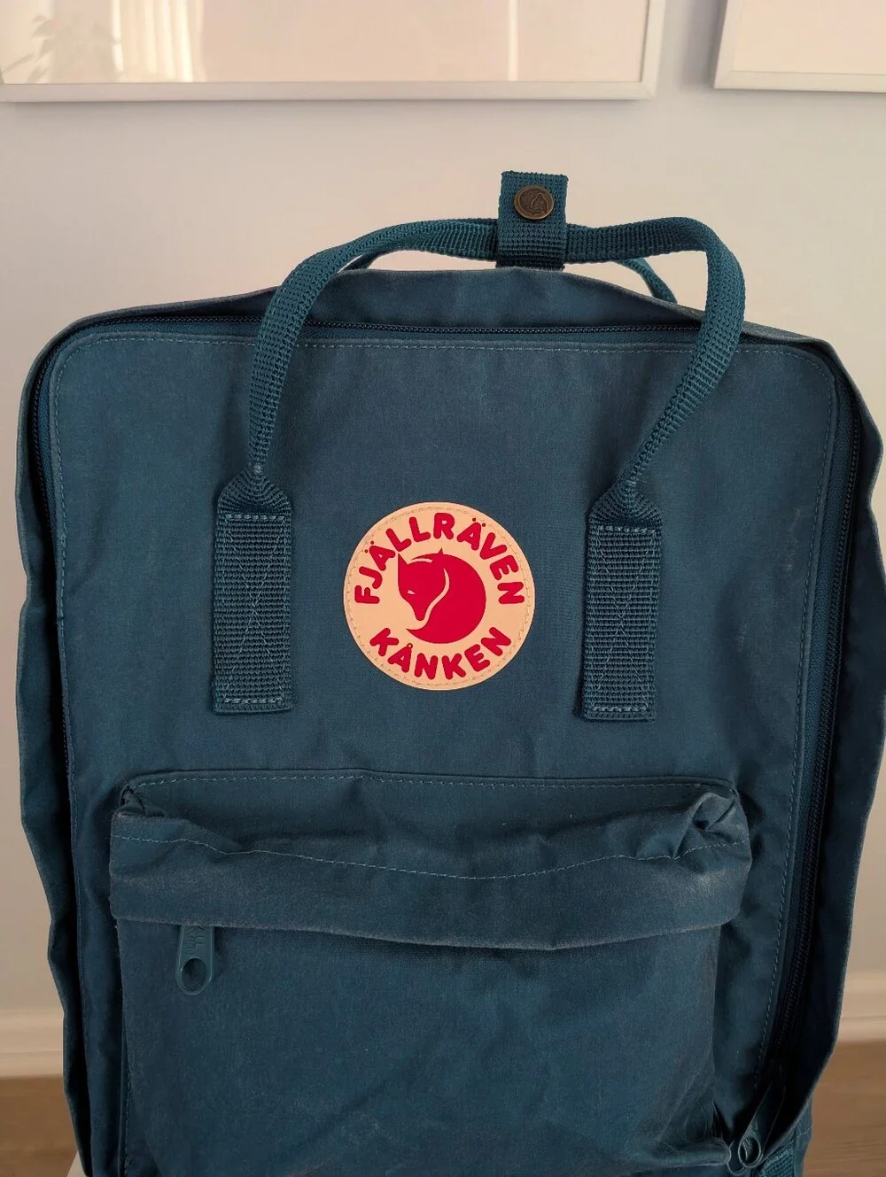Fjallraven Kanken Classic Teal Backpack